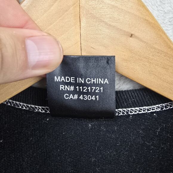 Blac Label Cardigan Sweater Jacket Large (Fits Medium) Live Free Vintage Y2K - Picture 5 of 10